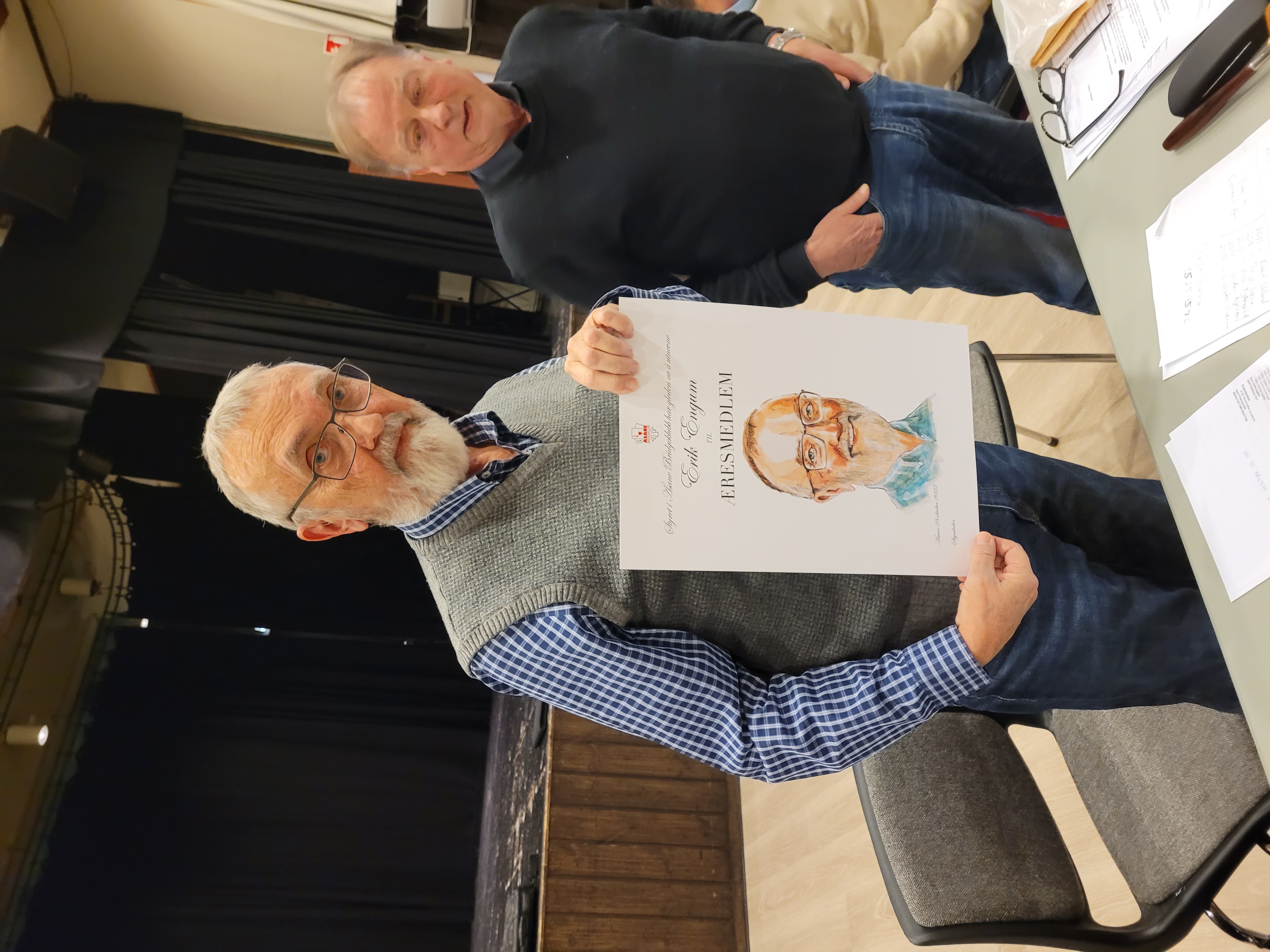 Erik Engum mottar æresmedlemskap